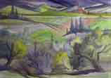 Tuscan Hillside